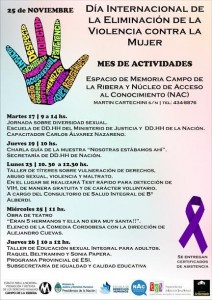 dia internacional contra violencia de genero