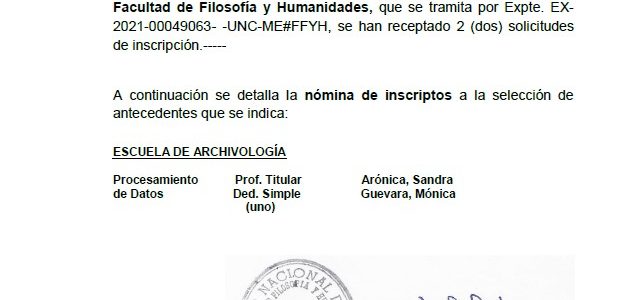 Acta de cierre de inscripción Acta de cierre de inscripción