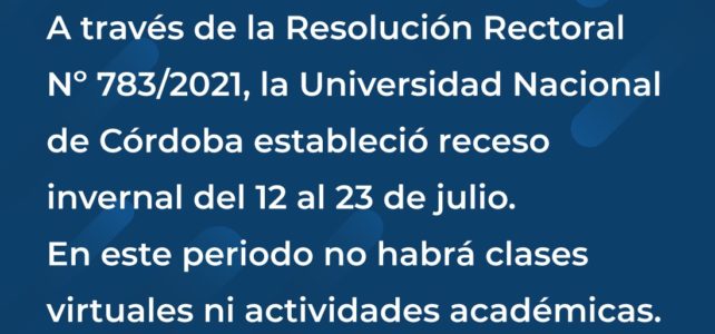 Receso de Invierno
