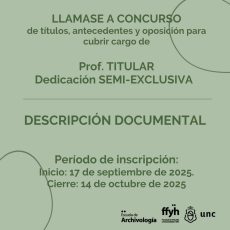 LLAMADO A CONCURSO