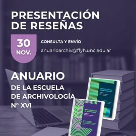 Convocatoria Abierta para Reseñas para el Anuario