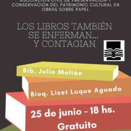 Los Libros….. también se enferman y contagian