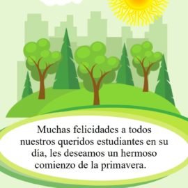 ¡Feliz día del Estudiante!