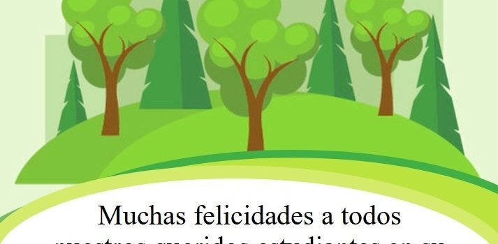 ¡Feliz día del Estudiante!