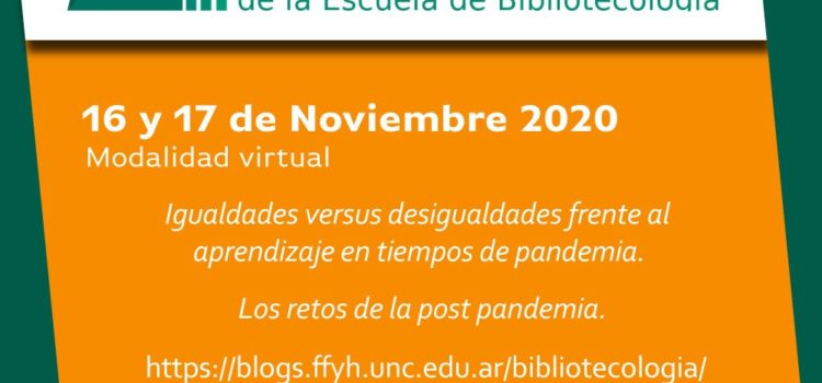 Inscripción al 6° Encuentro de Egresados y 4° de Estudiantes de Bibliotecología (Modalidad virtual). Inscripción al 6° Encuentro de Egresados y 4° de Estudiantes de Bibliotecología (Modalidad virtual).