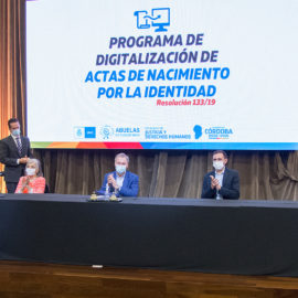 La Facultad de Ciencias Económicas de la UNC digitalizará actas de nacimiento entre 1976 y 1983
