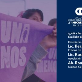 Nueva conferencia sobre violencias de género en el marco de la Ley Micaela