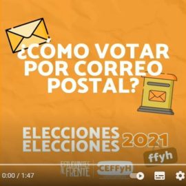 Elecciones 2021 – Instructivo de voto por correo postal