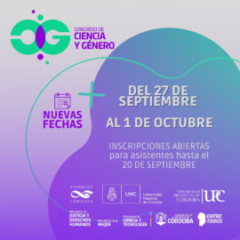 Congreso de Ciencia y Género – 27 septiembre 2021