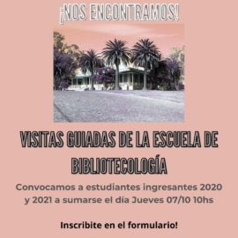 ¡Inscribite a las Visitas Guiadas de la FFyH!