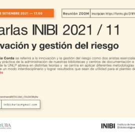 Charla del INIBI – Innovación y gestión del riesgo