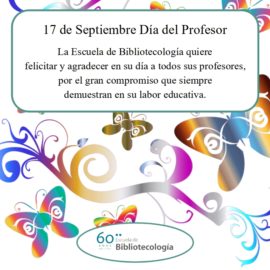 ¡Felicitaciones a todos los profesores en su día!