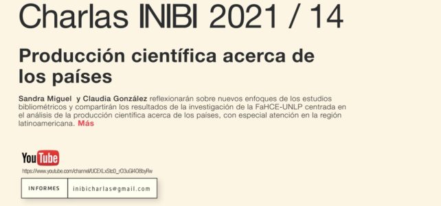 INIBI – Producción científica acerca de los países INIBI – Producción científica acerca de los países