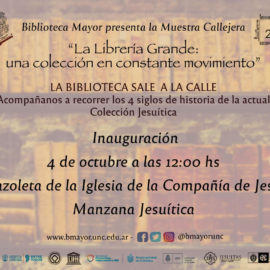 Muestra Callejera «La Librería Grande, una colección en constante movimiento»