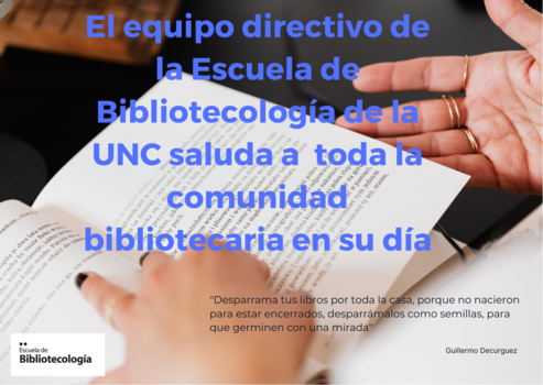 13 de septiembre: día del Bibliotecario 13 de septiembre: día del Bibliotecario