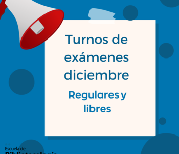 Turnos de exámenes diciembre – Aulas Asignadas