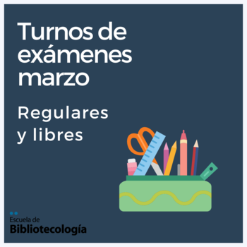 Turnos de exámenes marzo