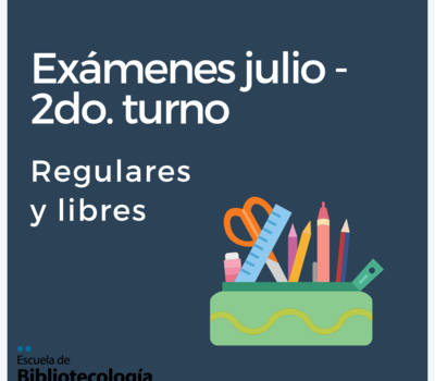 Aulas asignadas – 2o. turno de exámenes julio