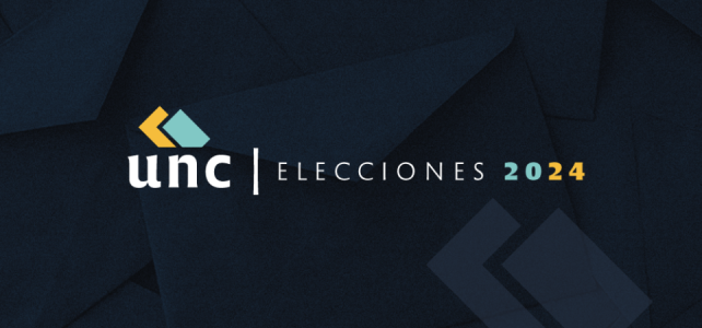 Elecciones en la UNC 2024 Elecciones en la UNC 2024
