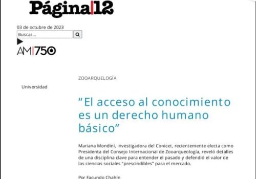 “El acceso al conocimiento es un derecho humano básico”