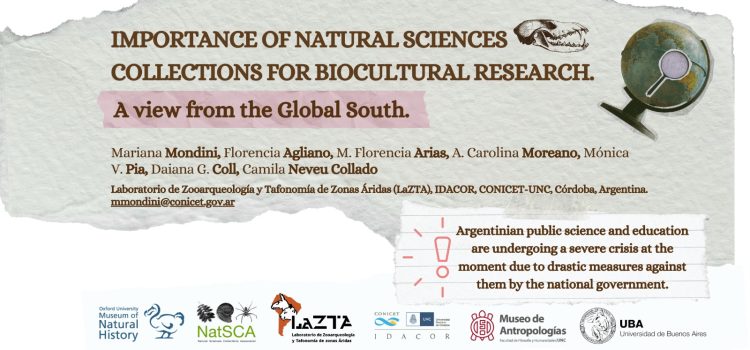El LaZTA participó de la reunión anual de la Natural Sciences Collections Association (NatSCA 2024)